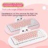 Wireless Bluetooth E-sports Games Cute Mini Office Mechanical Keyboard - Image 3