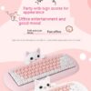 Wireless Bluetooth E-sports Games Cute Mini Office Mechanical Keyboard - Image 7