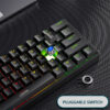 Plastic mechanical keyboard for games - Image 7