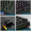 Plastic mechanical keyboard for games - Image 9
